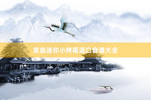 家庭迷你小烤箱适口食谱大全